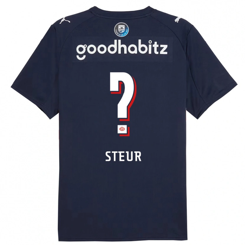 Danxen Men Roy Steur #0 Navy White Away Jersey 2025/26 T-Shirt
