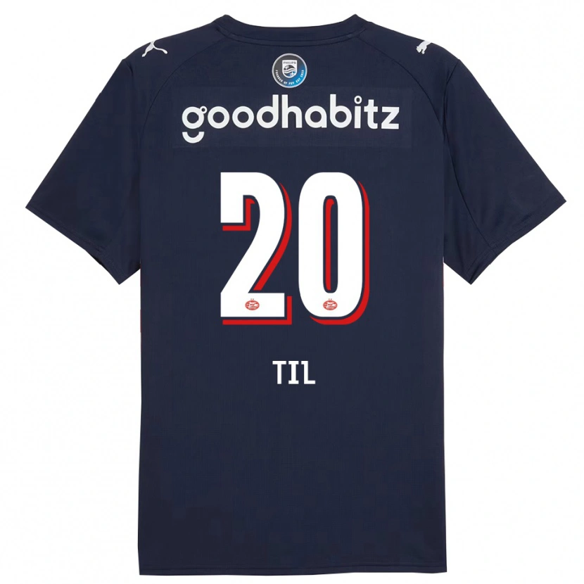 Danxen Men Guus Til #20 Navy White Away Jersey 2025/26 T-Shirt
