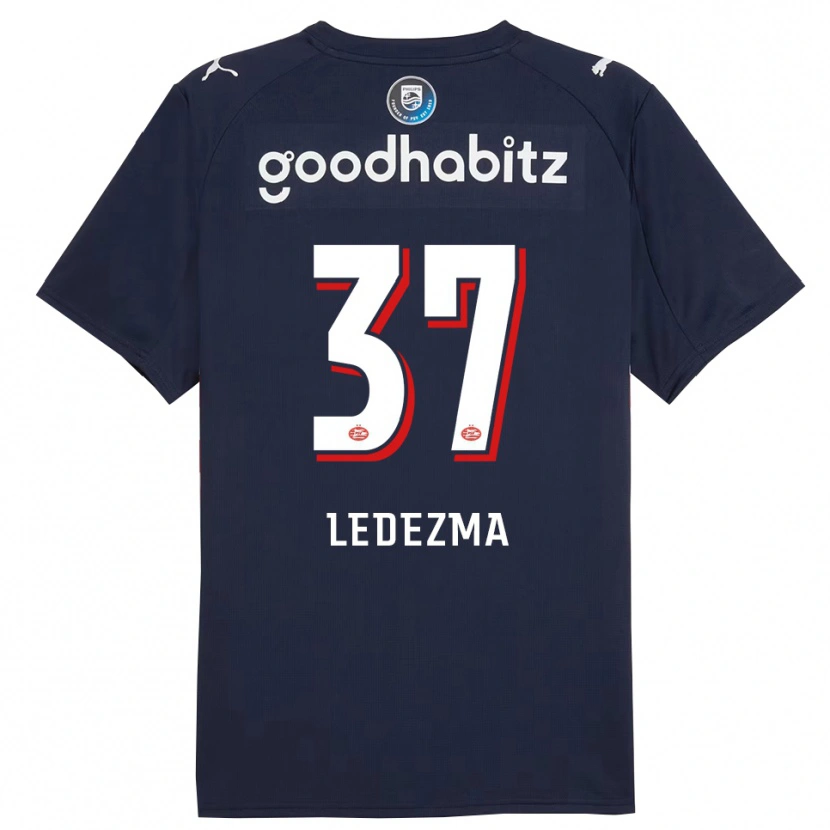 Danxen Men Richard Ledezma #37 Navy White Away Jersey 2025/26 T-Shirt
