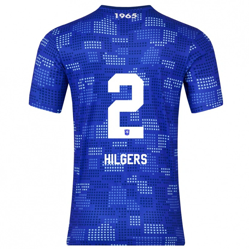 Danxen Men Mees Hilgers #2 Blue Sky Blue Away Jersey 2025/26 T-Shirt
