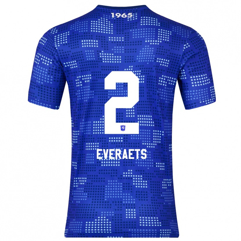 Danxen Men Kim Everaets #2 Blue Sky Blue Away Jersey 2025/26 T-Shirt