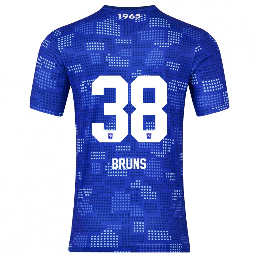 Danxen Men Max Bruns #38 Blue Sky Blue Away Jersey 2025/26 T-Shirt