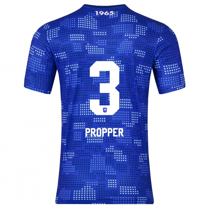 Danxen Men Robin Pröpper #3 Blue Sky Blue Away Jersey 2025/26 T-Shirt