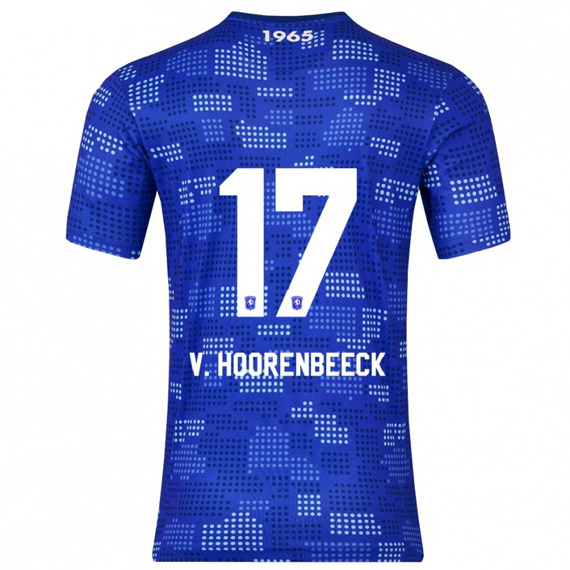 Danxen Men Alec Van Hoorenbeeck #17 Blue Sky Blue Away Jersey 2025/26 T-Shirt