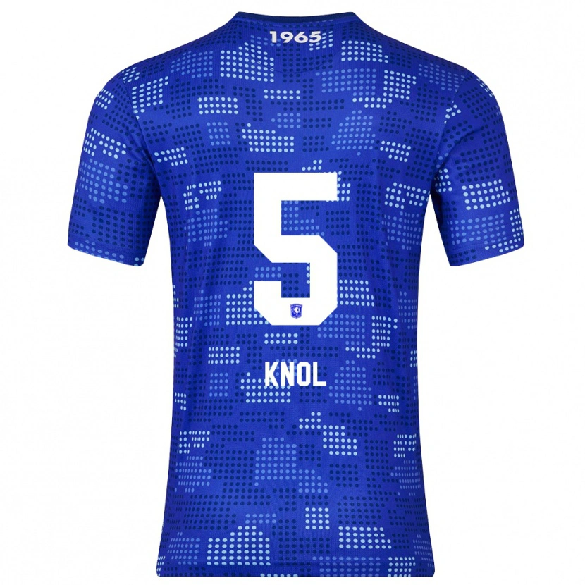 Danxen Men Anna Knol #5 Blue Sky Blue Away Jersey 2025/26 T-Shirt
