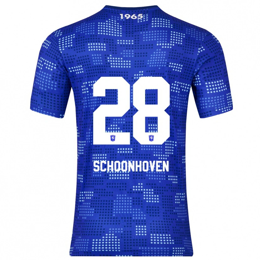 Danxen Men Roman Schoonhoven #28 Blue Sky Blue Away Jersey 2025/26 T-Shirt