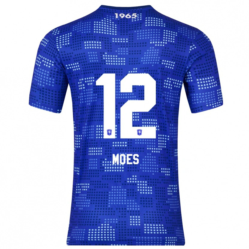 Danxen Men Lucas Moes #12 Blue Sky Blue Away Jersey 2025/26 T-Shirt