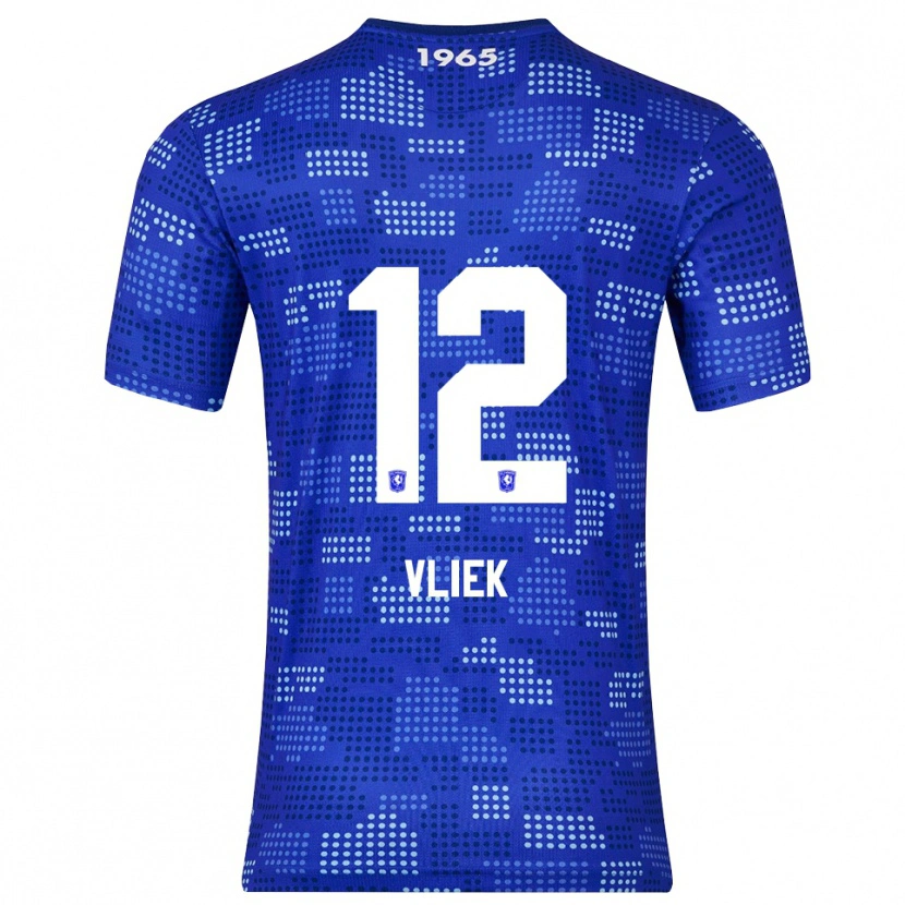 Danxen Men Leonie Vliek #12 Blue Sky Blue Away Jersey 2025/26 T-Shirt