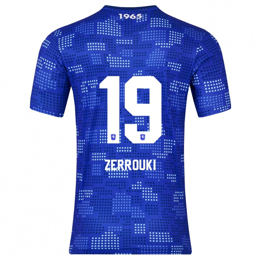 Danxen Men Ramiz Zerrouki #19 Blue Sky Blue Away Jersey 2025/26 T-Shirt