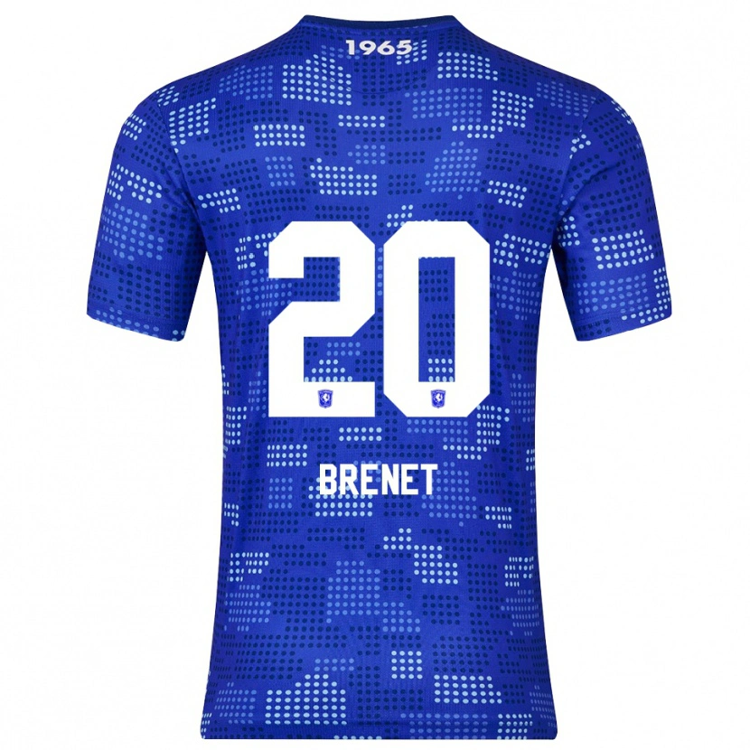 Danxen Men Joshua Brenet #20 Blue Sky Blue Away Jersey 2025/26 T-Shirt