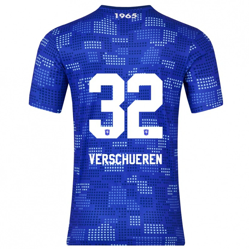 Danxen Men Arno Verschueren #32 Blue Sky Blue Away Jersey 2025/26 T-Shirt