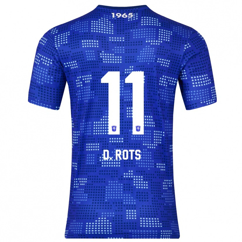 Danxen Men Daan Rots #11 Blue Sky Blue Away Jersey 2025/26 T-Shirt