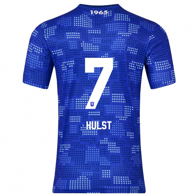 Danxen Men Charlotte Hulst #7 Blue Sky Blue Away Jersey 2025/26 T-Shirt
