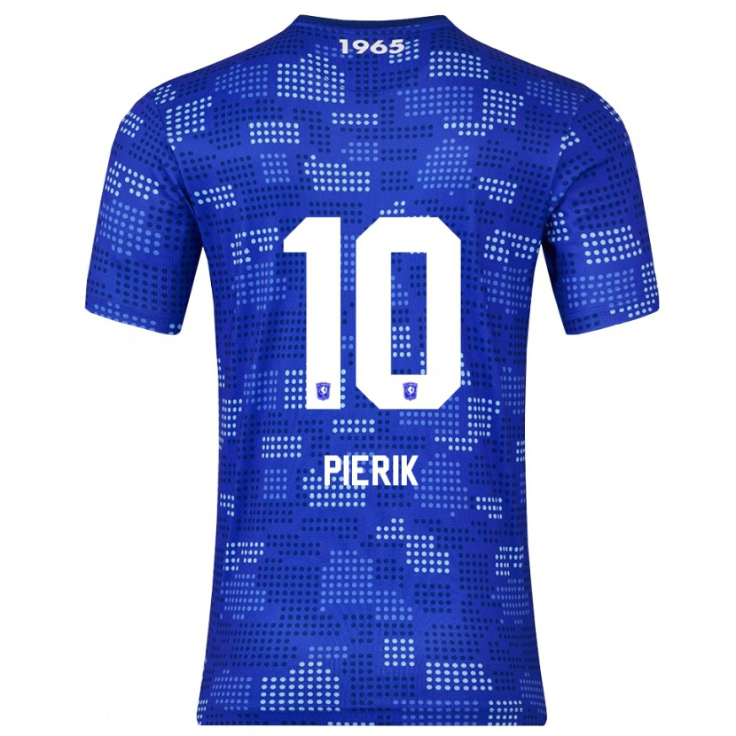 Danxen Men Milan Pierik #10 Blue Sky Blue Away Jersey 2025/26 T-Shirt