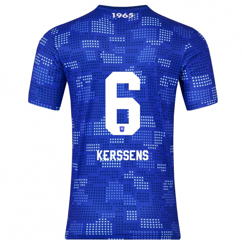 Danxen Men Tom Kerssens #6 Blue Sky Blue Away Jersey 2025/26 T-Shirt