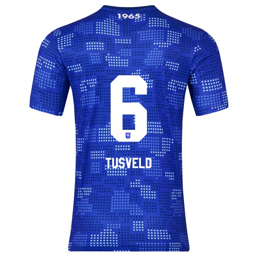 Danxen Men Tijn Tusveld #6 Blue Sky Blue Away Jersey 2025/26 T-Shirt