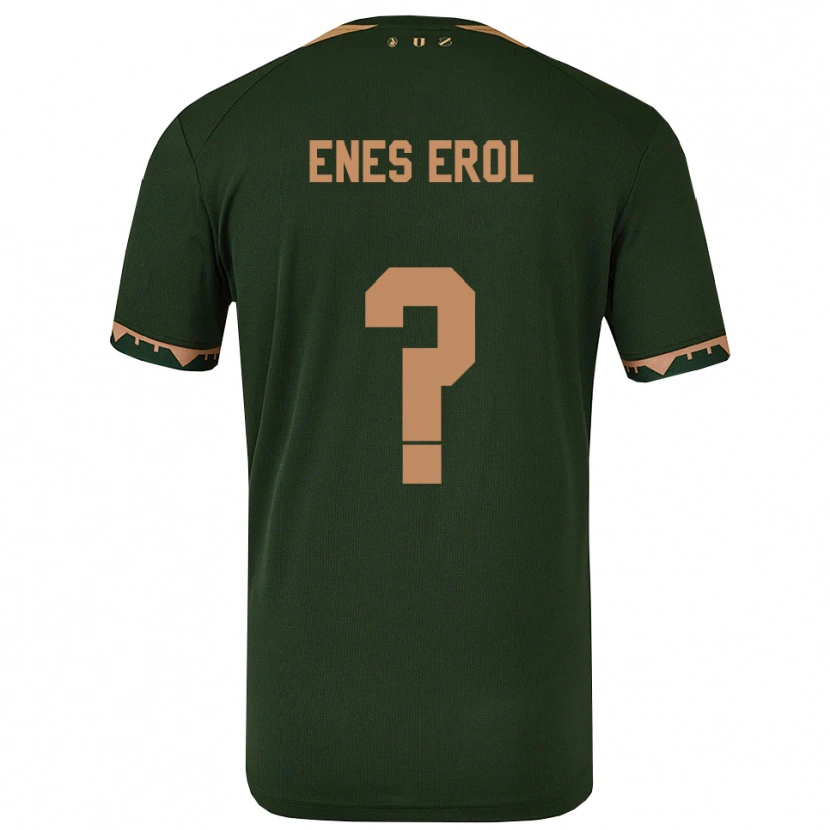 Danxen Men Kubilay Enes Erol #0 Green Gold Away Jersey 2025/26 T-Shirt