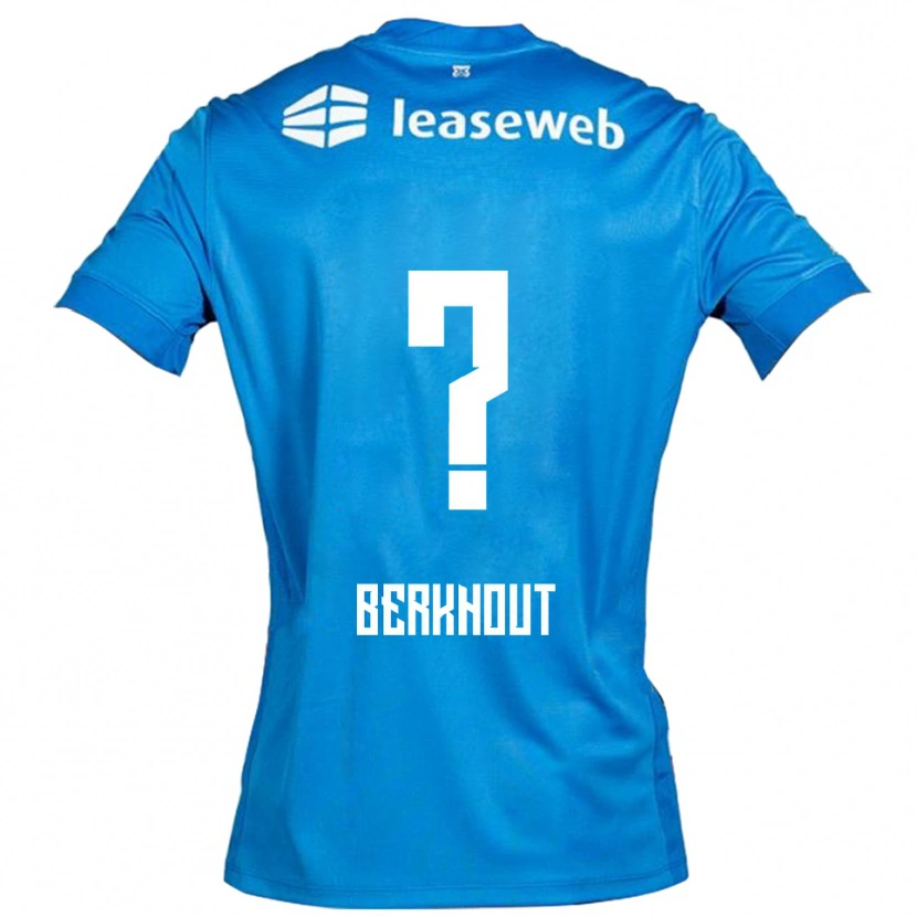 Danxen Men Jorn Berkhout #0 Blue White Away Jersey 2025/26 T-Shirt