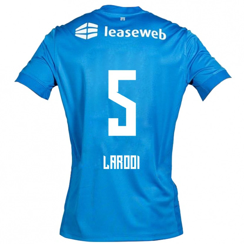 Danxen Men Finn Larooi #5 Blue White Away Jersey 2025/26 T-Shirt