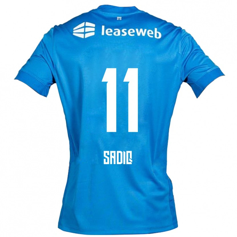 Danxen Men Ibrahim Sadiq #11 Blue White Away Jersey 2025/26 T-Shirt
