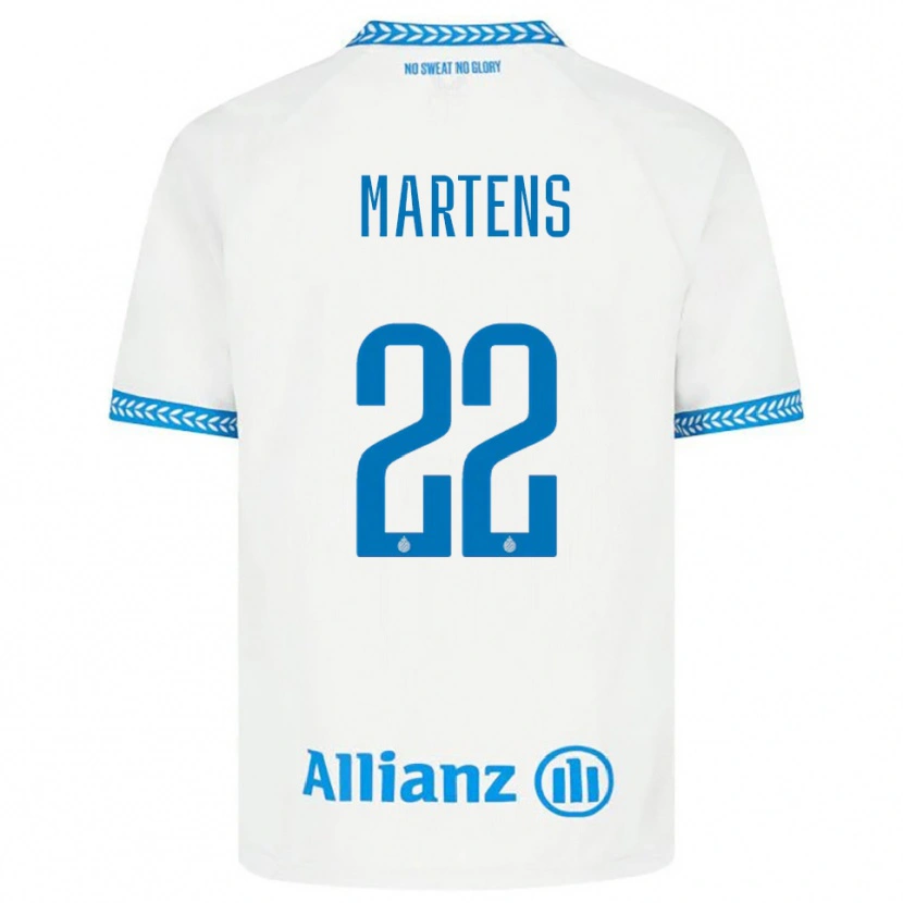 Danxen Men Quinze Martens #22 Blue White Away Jersey 2025/26 T-Shirt