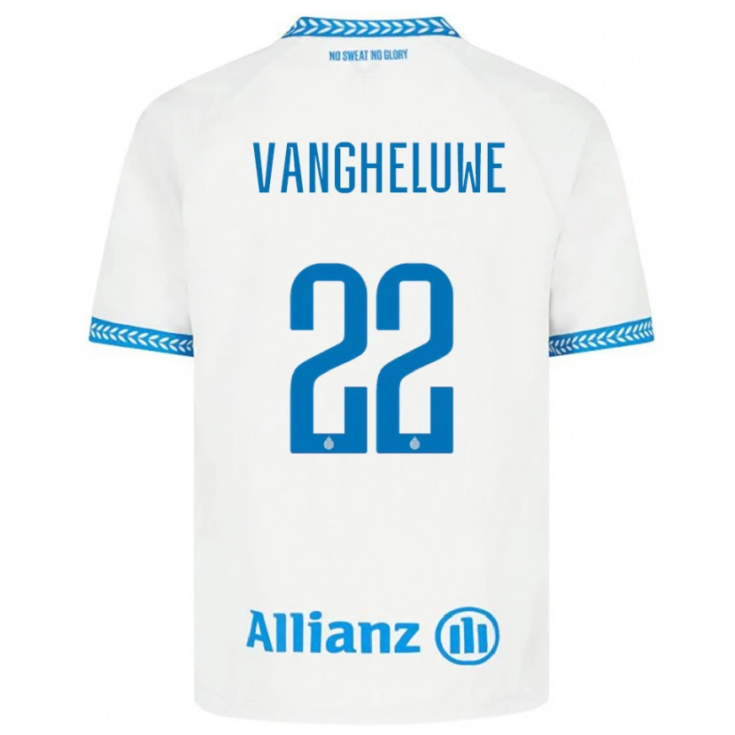 Danxen Men Jody Vangheluwe #22 Blue White Away Jersey 2025/26 T-Shirt
