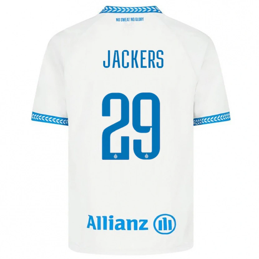 Danxen Men Nordin Jackers #29 Blue White Away Jersey 2025/26 T-Shirt