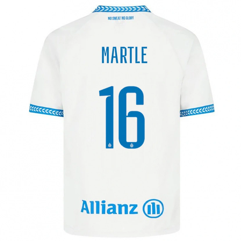 Danxen Men Margaux Martlé #16 Blue White Away Jersey 2025/26 T-Shirt