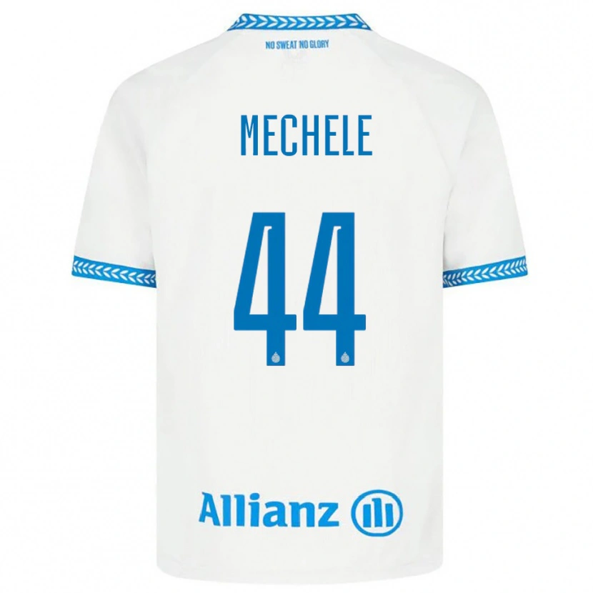 Danxen Men Brandon Mechele #44 Blue White Away Jersey 2025/26 T-Shirt