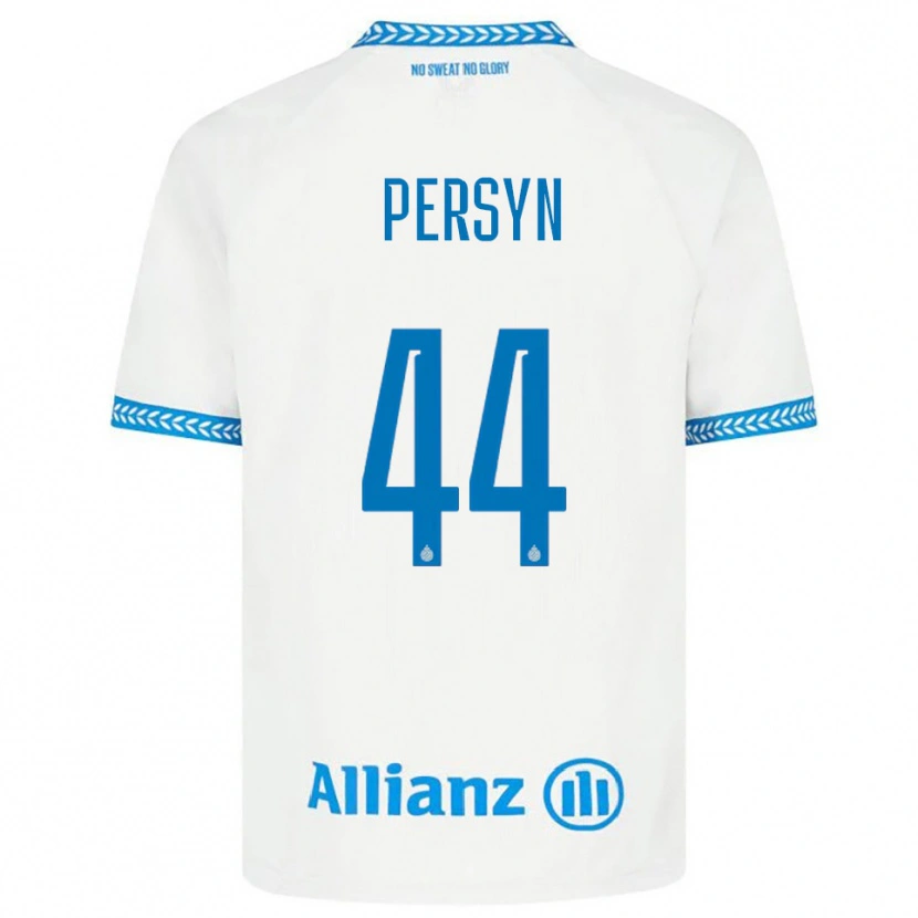 Danxen Men Noor Persyn #44 Blue White Away Jersey 2025/26 T-Shirt