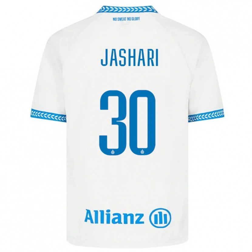 Danxen Men Ardon Jashari #30 Blue White Away Jersey 2025/26 T-Shirt