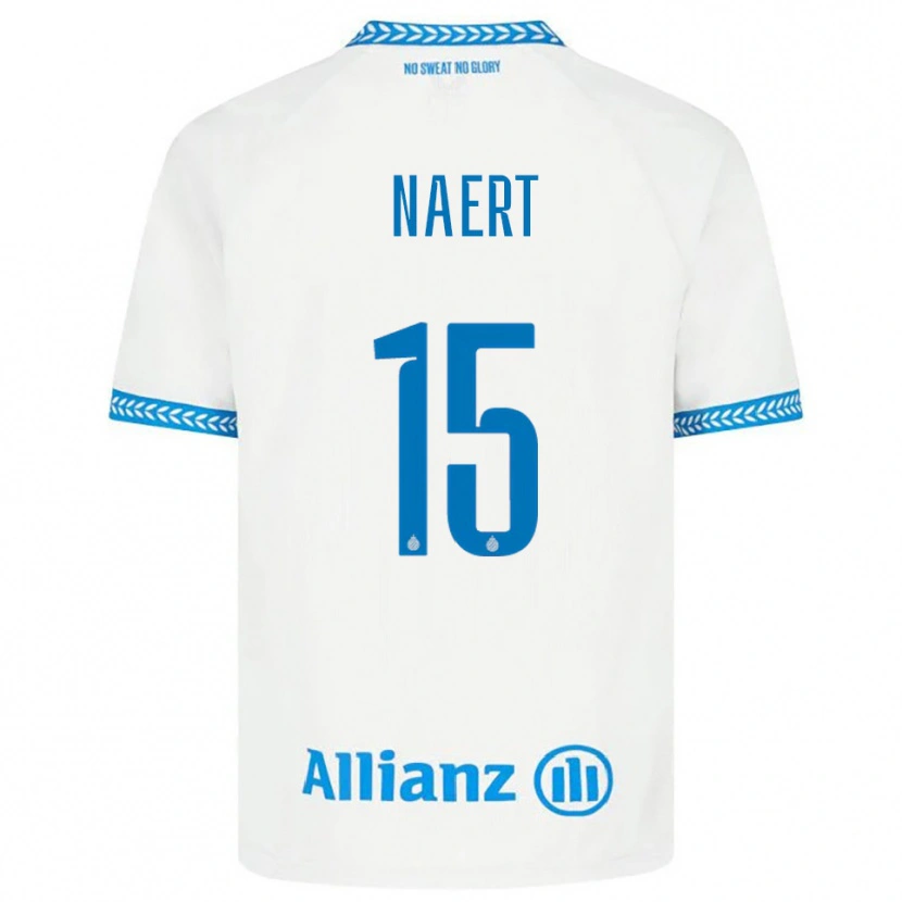 Danxen Men Stan Naert #15 Blue White Away Jersey 2025/26 T-Shirt