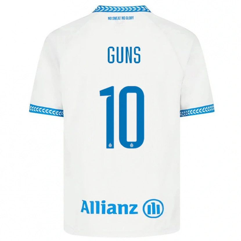 Danxen Men Celien Guns #10 Blue White Away Jersey 2025/26 T-Shirt