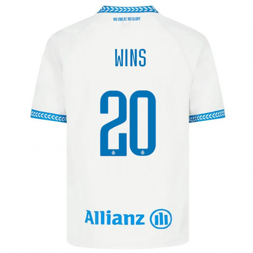 Danxen Men Axl Wins #20 Blue White Away Jersey 2025/26 T-Shirt
