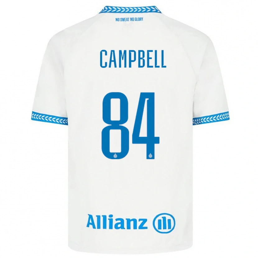 Danxen Men Shandre Campbell #84 Blue White Away Jersey 2025/26 T-Shirt