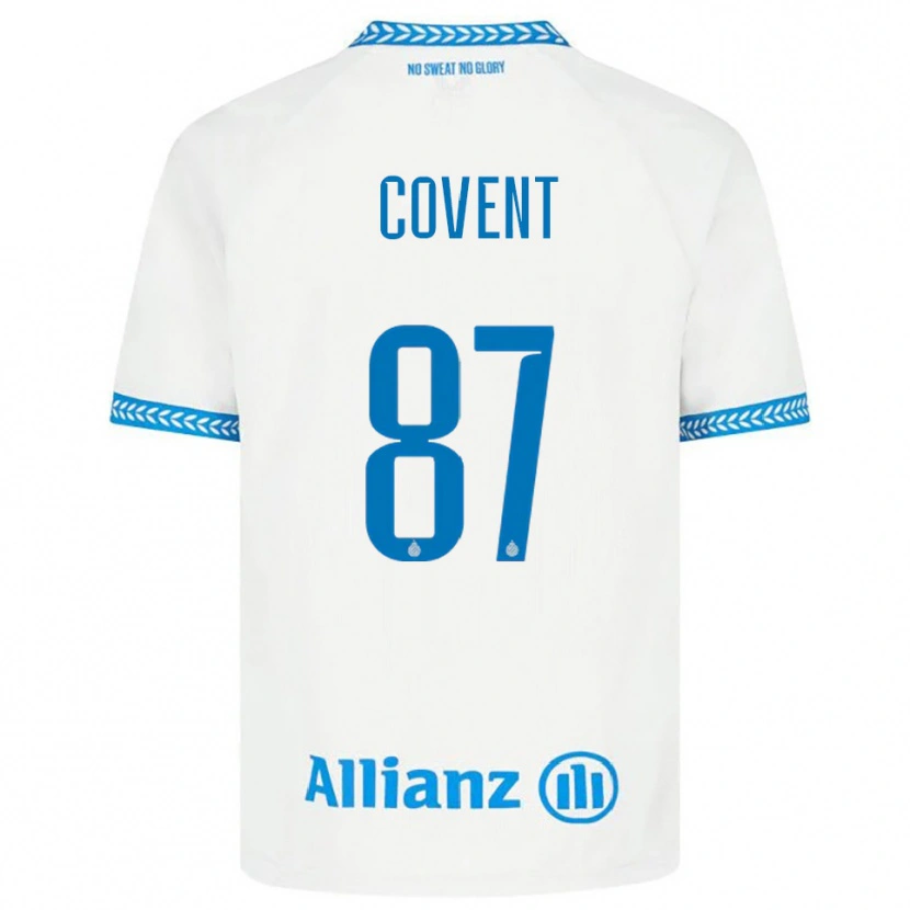 Danxen Men Jorijn Covent #87 Blue White Away Jersey 2025/26 T-Shirt