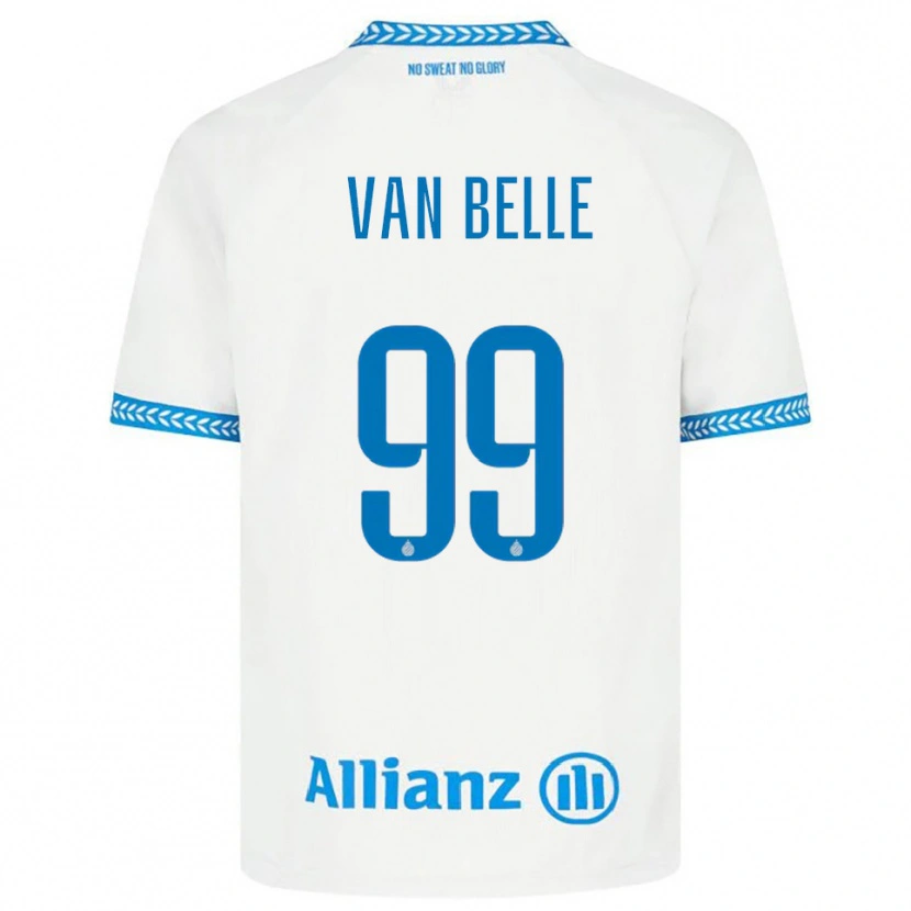 Danxen Men Lyndsey Van Belle #99 Blue White Away Jersey 2025/26 T-Shirt