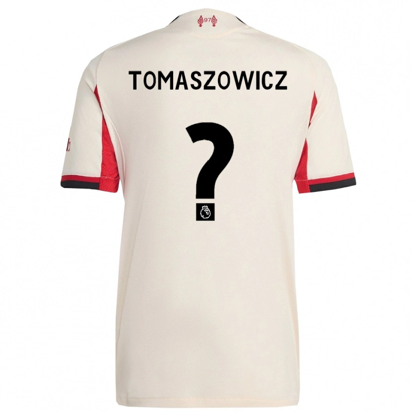 Danxen Men Aiden Tomaszowicz #0 White Black Away Jersey 2025/26 T-Shirt