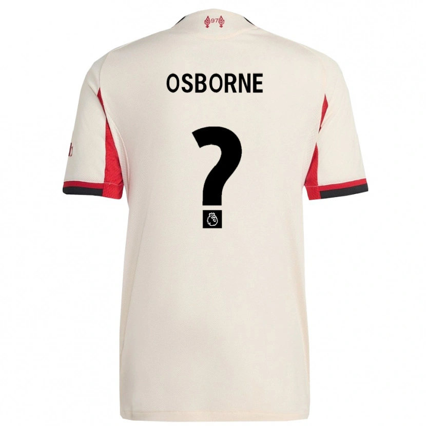 Danxen Men Niall Osborne #0 White Black Away Jersey 2025/26 T-Shirt