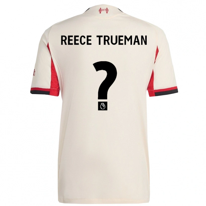 Danxen Men Reece Trueman #0 White Black Away Jersey 2025/26 T-Shirt