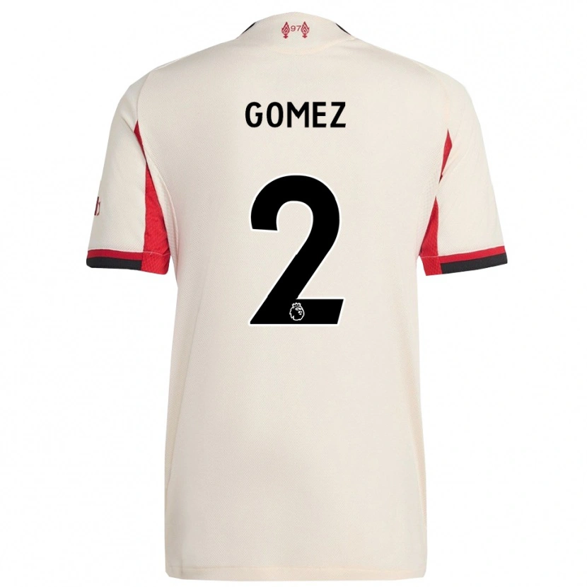 Danxen Men Joe Gomez #2 White Black Away Jersey 2025/26 T-Shirt