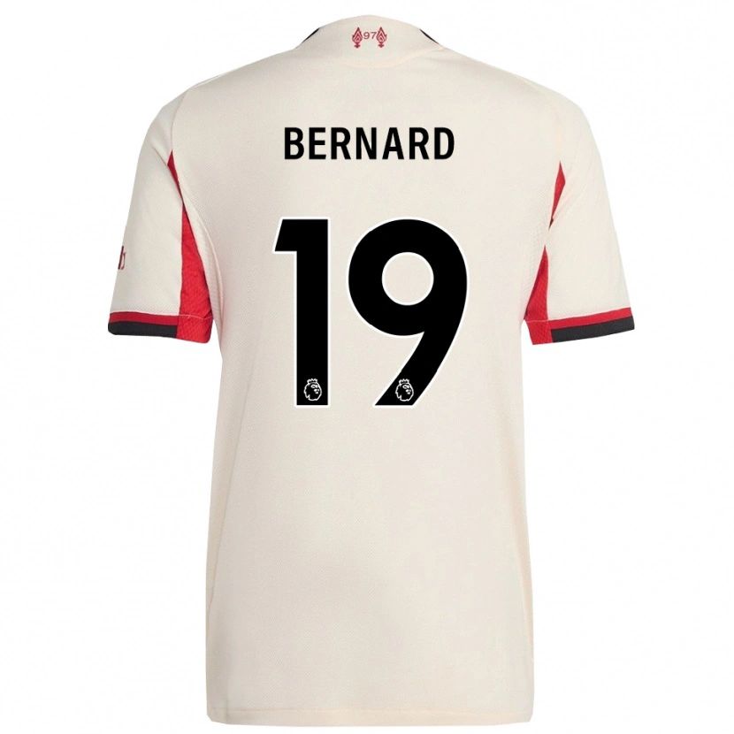 Danxen Men Dj Bernard #19 White Black Away Jersey 2025/26 T-Shirt