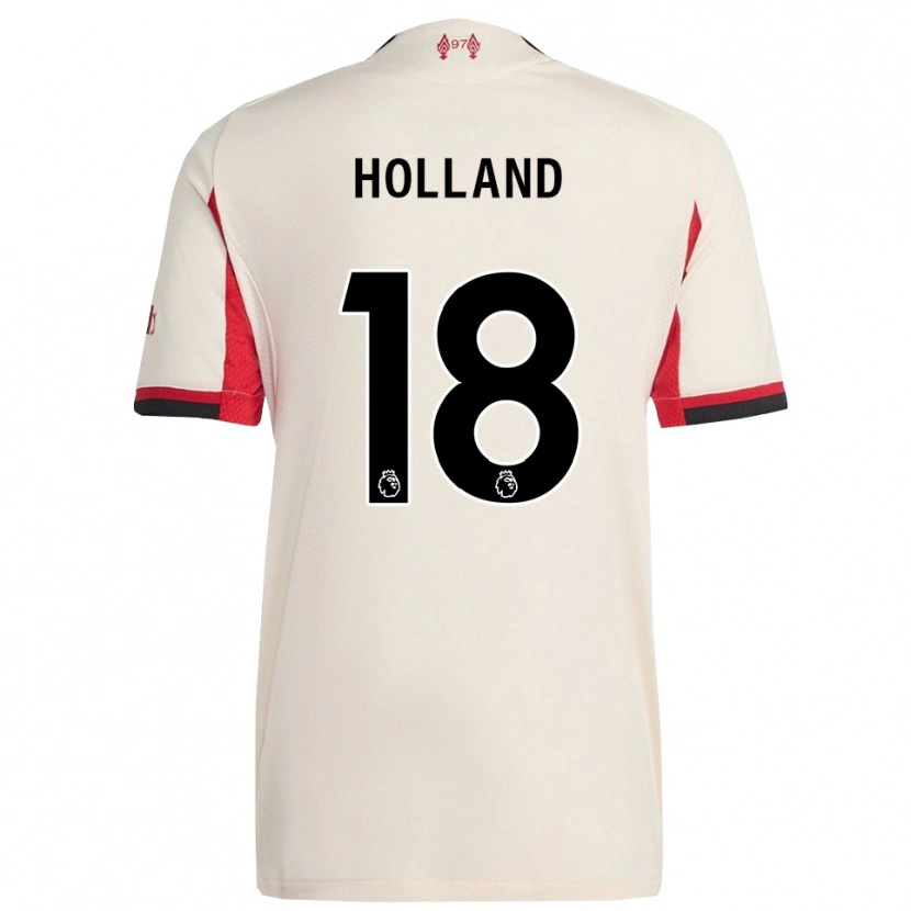 Danxen Men Ceri Holland #18 White Black Away Jersey 2025/26 T-Shirt