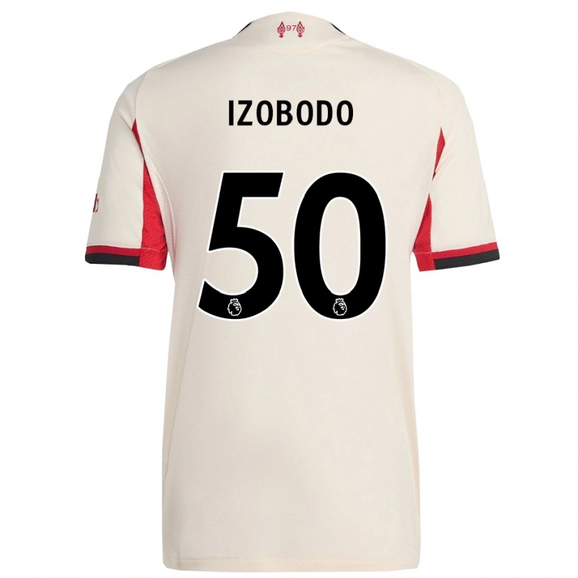 Danxen Men Elijah Izobodo John #50 White Black Away Jersey 2025/26 T-Shirt