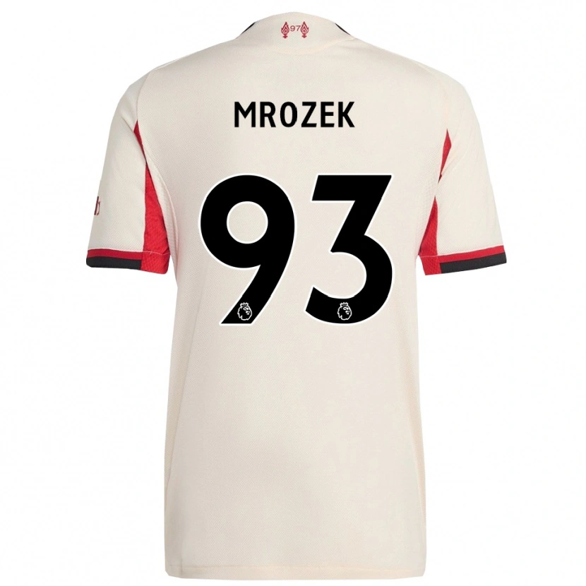 Danxen Men Fabian Mrozek #93 White Black Away Jersey 2025/26 T-Shirt