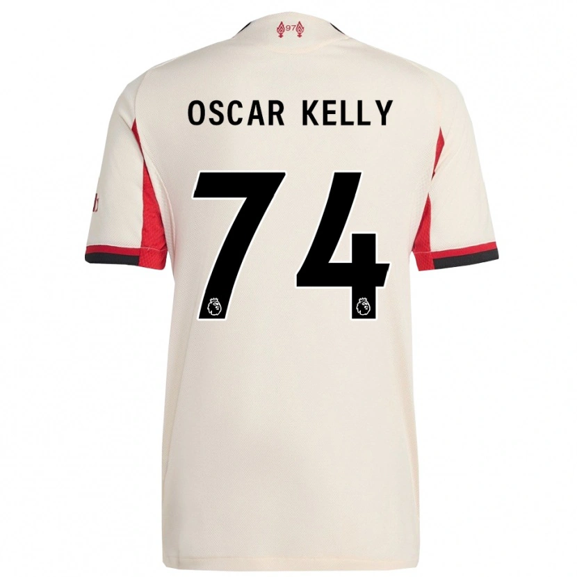 Danxen Men Oscar Kelly #74 White Black Away Jersey 2025/26 T-Shirt