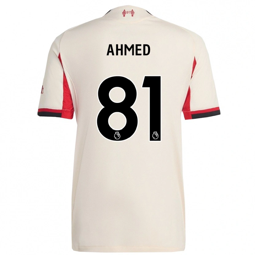 Danxen Men Kareem Ahmed #81 White Black Away Jersey 2025/26 T-Shirt