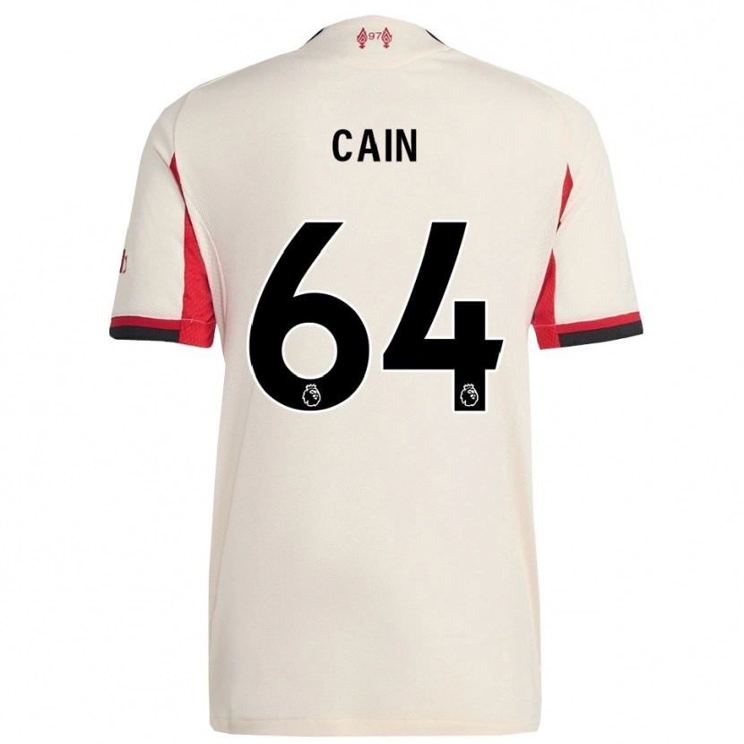 Danxen Men Jake Cain #64 White Black Away Jersey 2025/26 T-Shirt