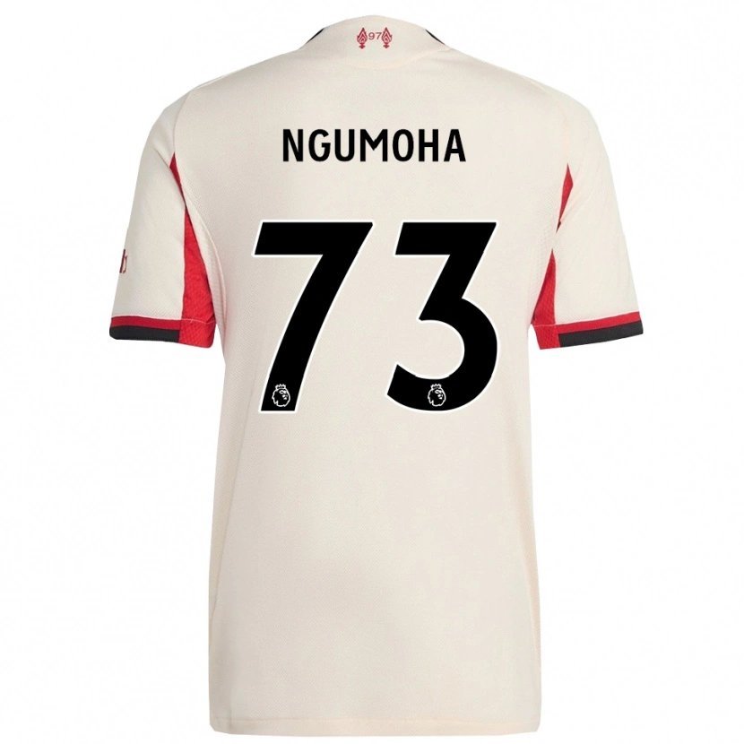 Danxen Men Rio Ngumoha #73 White Black Away Jersey 2025/26 T-Shirt