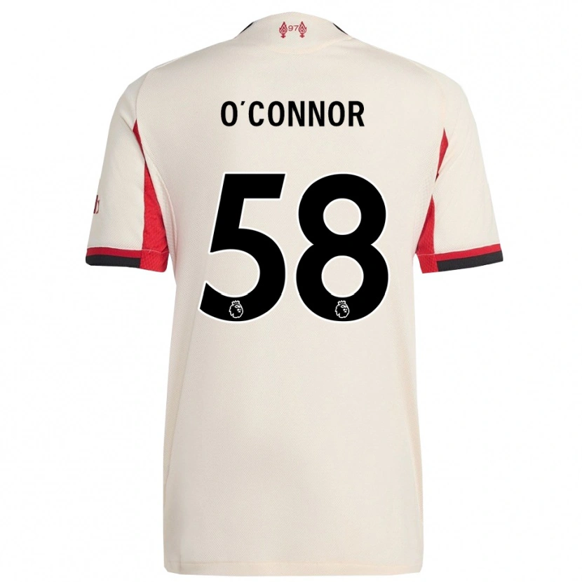 Danxen Men Oliver O'connor #58 White Black Away Jersey 2025/26 T-Shirt